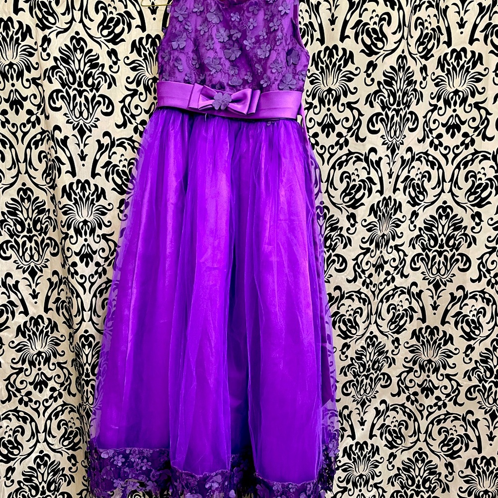 🔥 FIRE FLASH Celebration Weekend SALE!! 
 - Girls purple formal dress